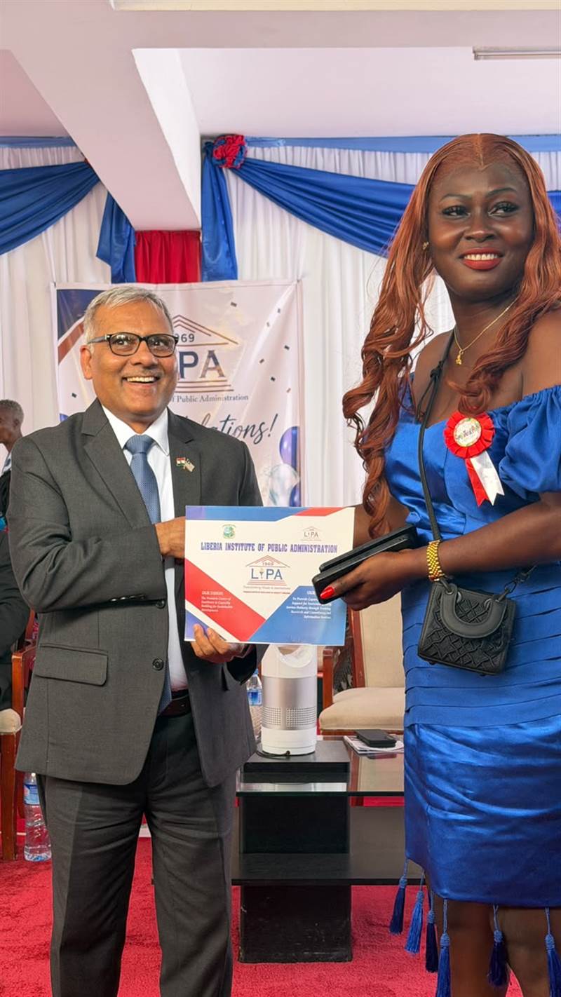 Ambassador as Guest Speaker at  Graduation Ceremony by Liberia Institute of Public Administration (LIPA) – 16 July 2026